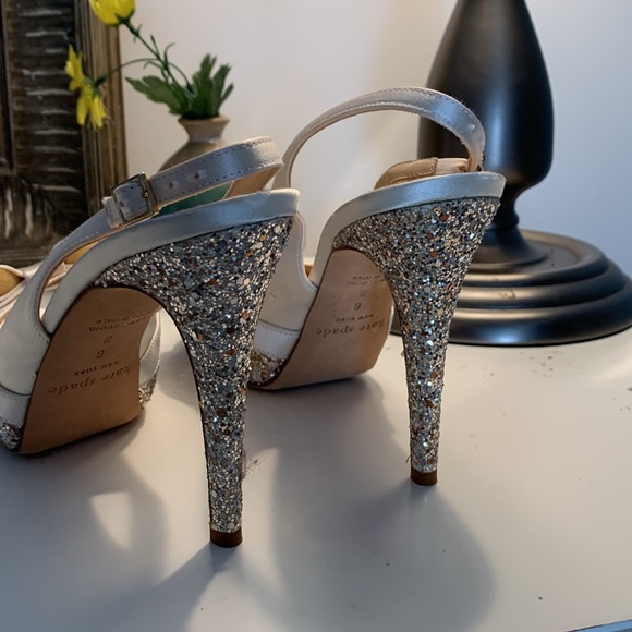 Kate spade glitter and bow heels - Picture 10 of 16